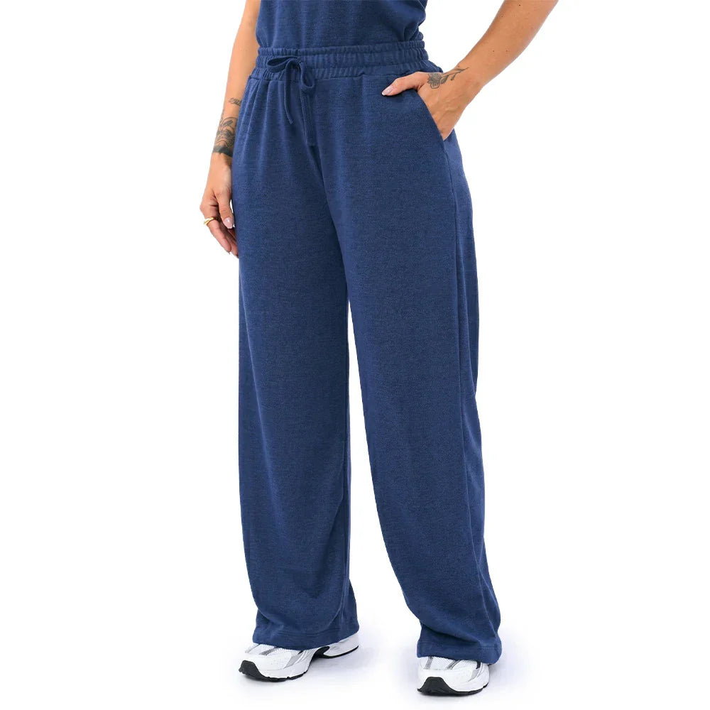 Kit 3 Peças Lanzinha • Pantalona + Blusa + Quimono